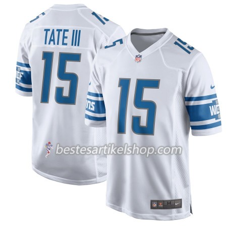 Herren Detroit Lions Trikot Golden Tate 15 Nike Weiß